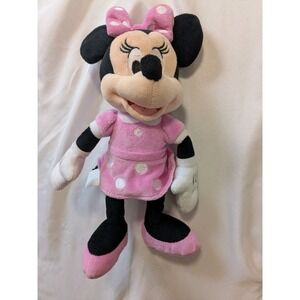 Plush Minnie Mouse - About 10 Inches Tall